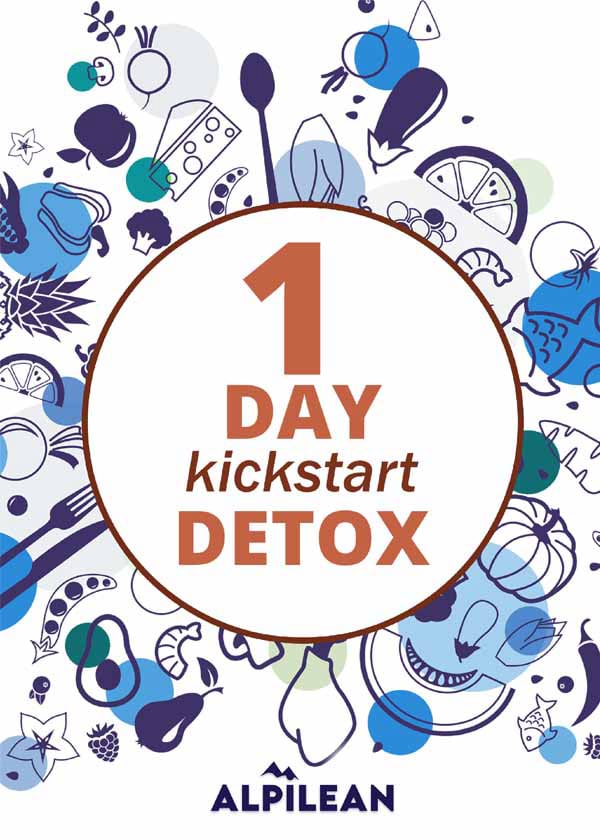 alpilean-bonus1-Image of a 1-day kickstart detox program, featuring healthy juices and detoxifying ingredients.