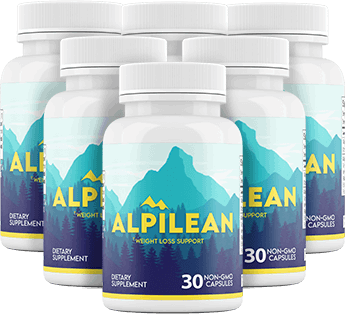 alpilean - 30 day supply A bottle of alplean supplements, designed to last for 30 days, promoting health and well being.